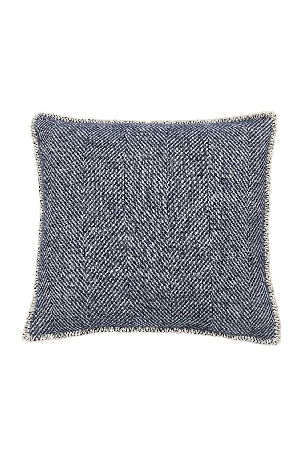 Murmur 'Ennis' Wool Cushion in Navy