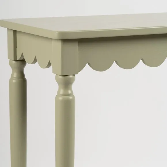 Scallop Small Console Table 2