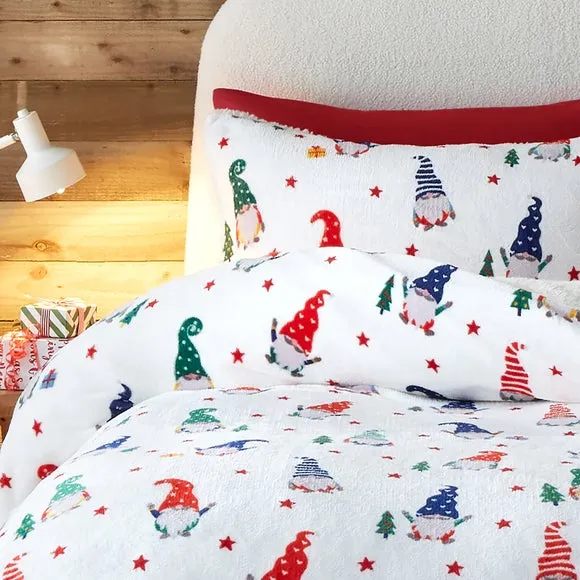 Festive Gnomes Duvet Cover & Pillowcase Set 2