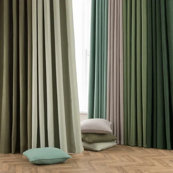 Luna Brushed Eyelet Curtains (Blackout Available) 6