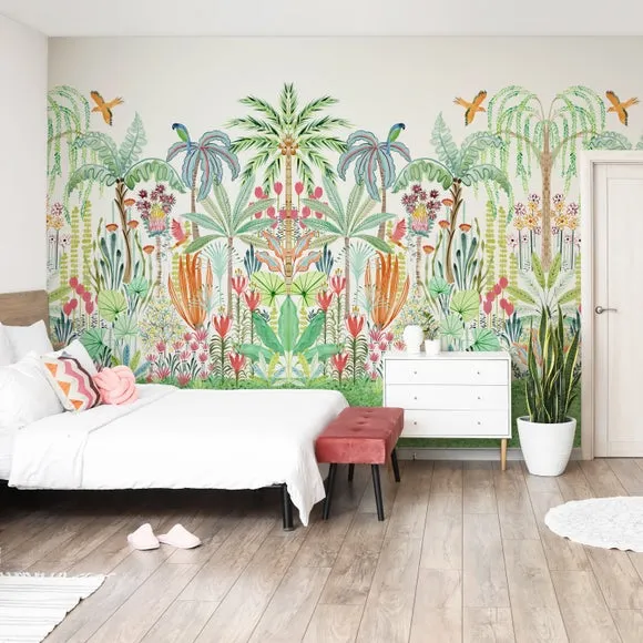 Tropical Paradise Island Wall Mural 1