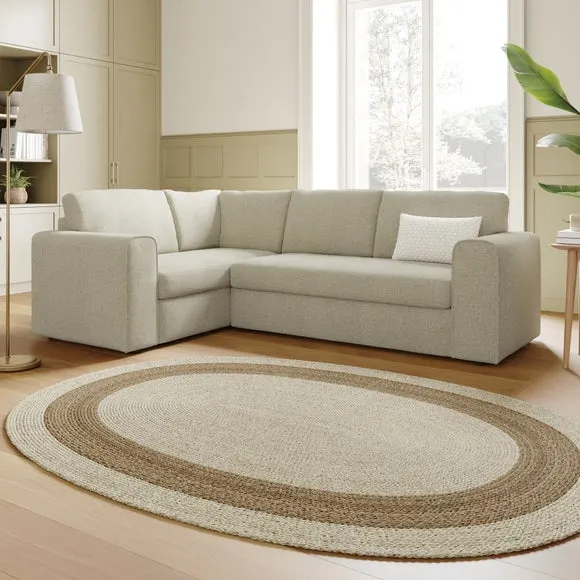 Abel Basketweave Corner Sofa 1