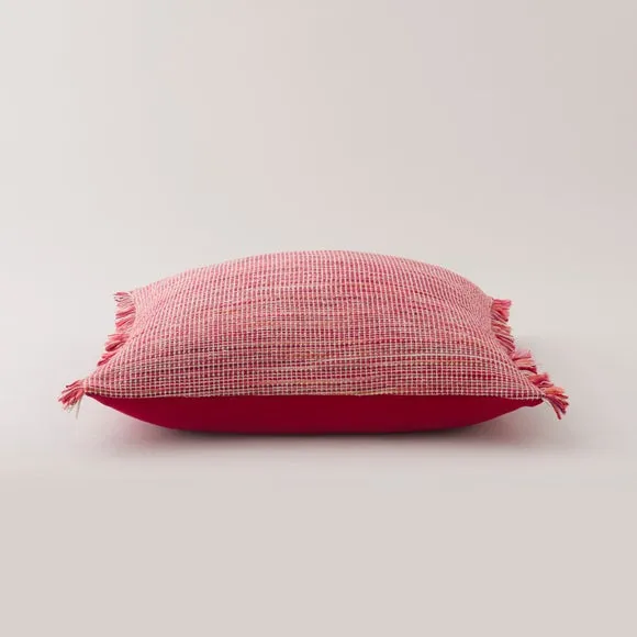 Ava Fringe Cotton Square Cushion 4