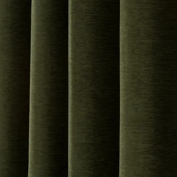 Genoa Chenille Blackout Eyelet Curtains 3