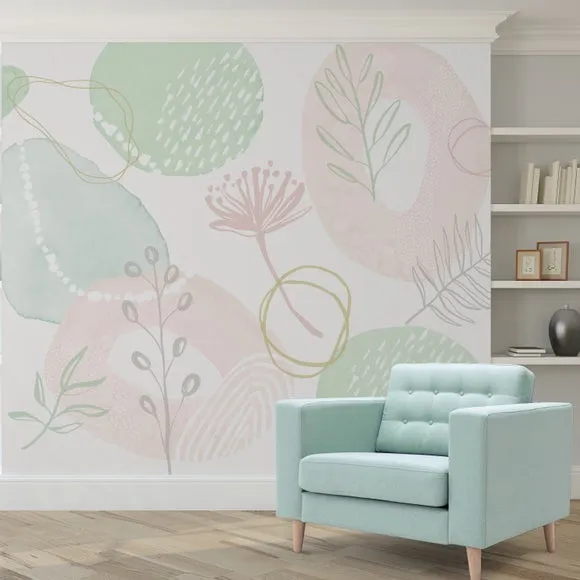 Abstract Pattern Wall Mural 1