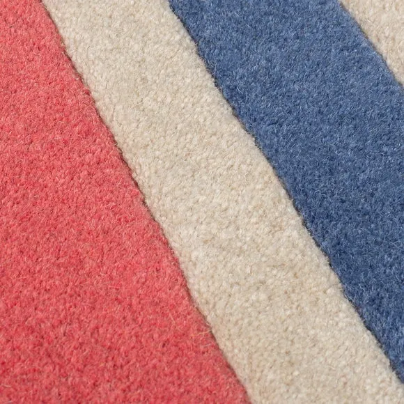 Piano Stripe Wool Rug 3