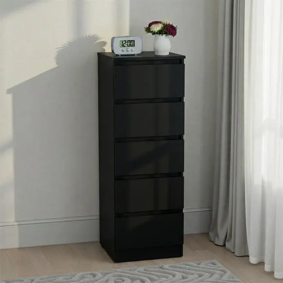 Walker 5 Drawer Narrow Chest 1