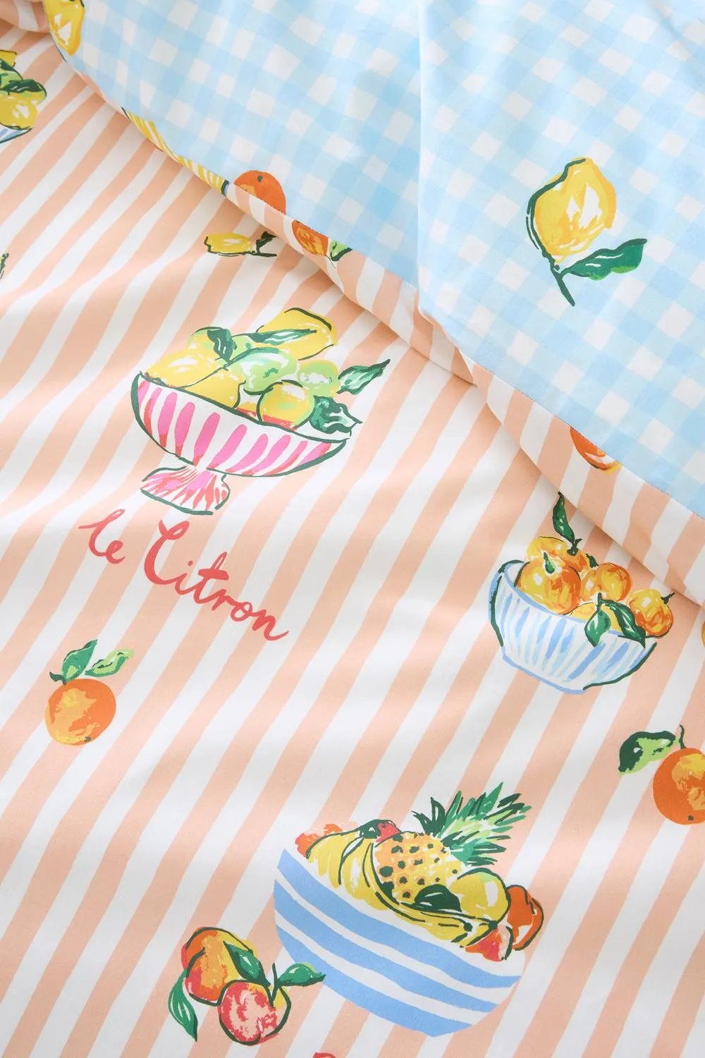 Fusion 'Summer Fruits' Easy Care Duvet Cover Set 3