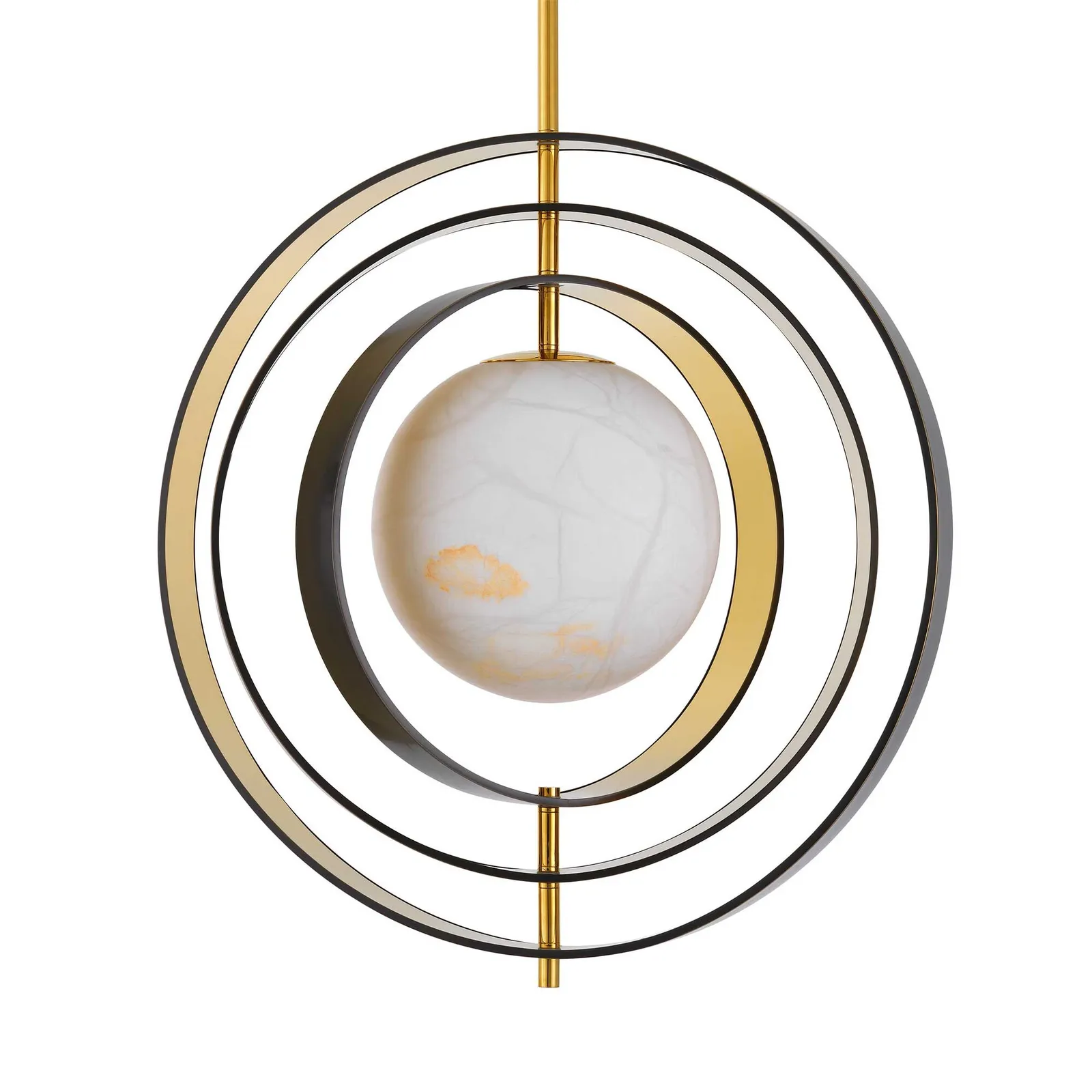 Eichholtz Chandelier Pearl 70X57X71.5, Gold Metal | Barker & Stonehouse 6