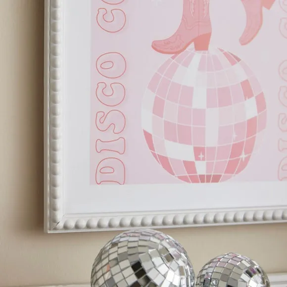 Disco Cowboy Boots Framed Print 2