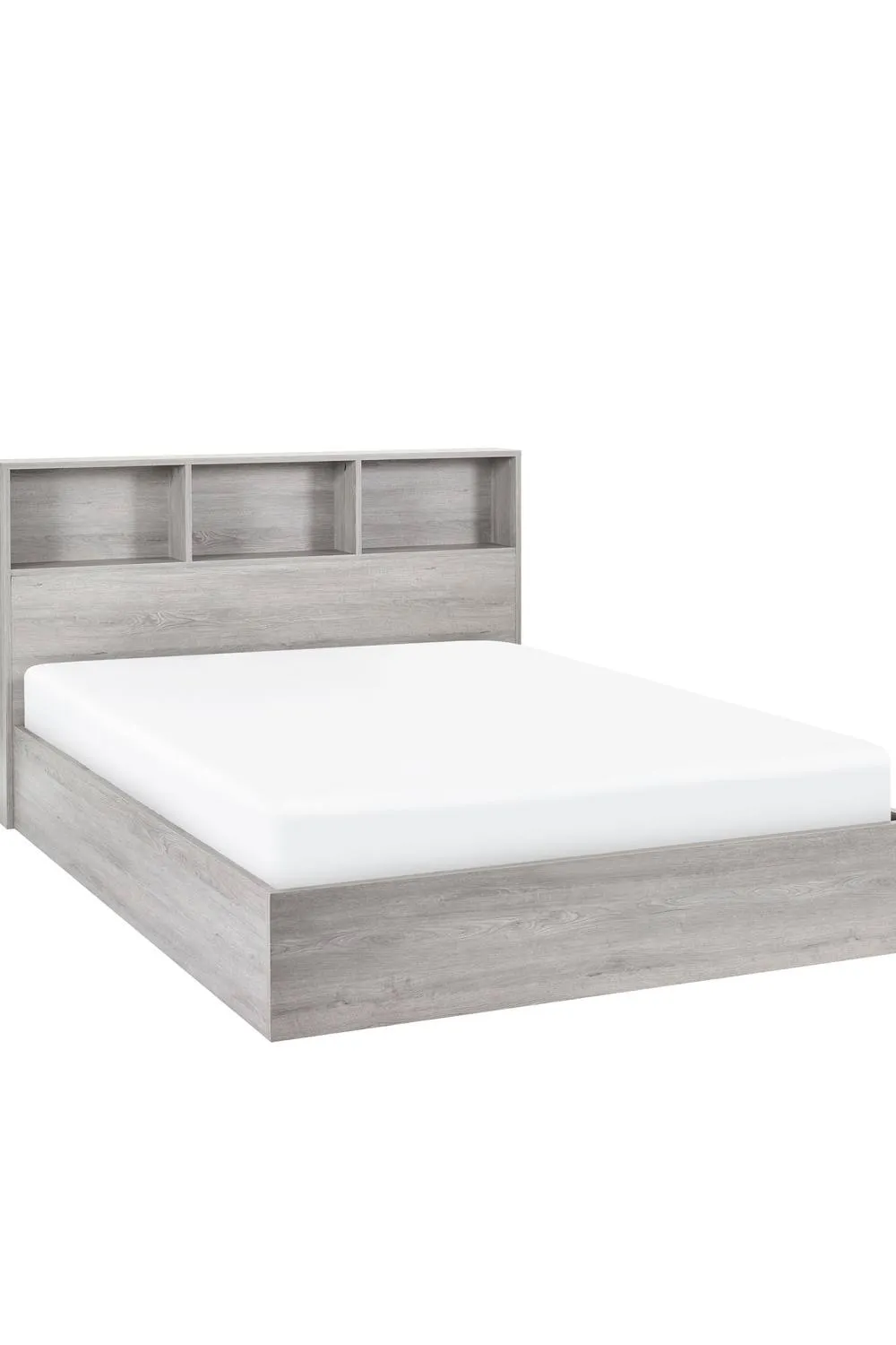 Julian Bowen Bali Bookcase Ottoman Storage Bed in Grey 4