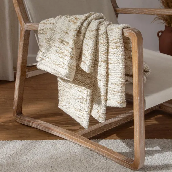 Heath Cotton Throw Blanket 130cm x 180cm