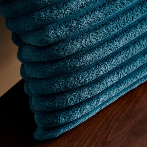 Catherine Lansfield Cosy Ribbed Square Cushion 2