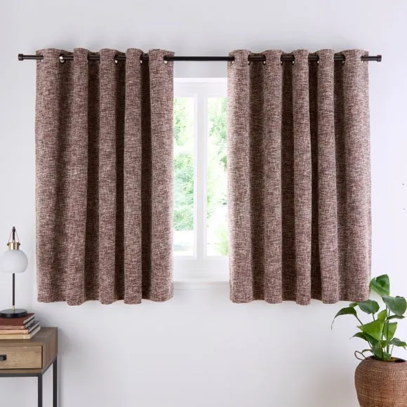 Everson Boucle Eyelet Curtains 5
