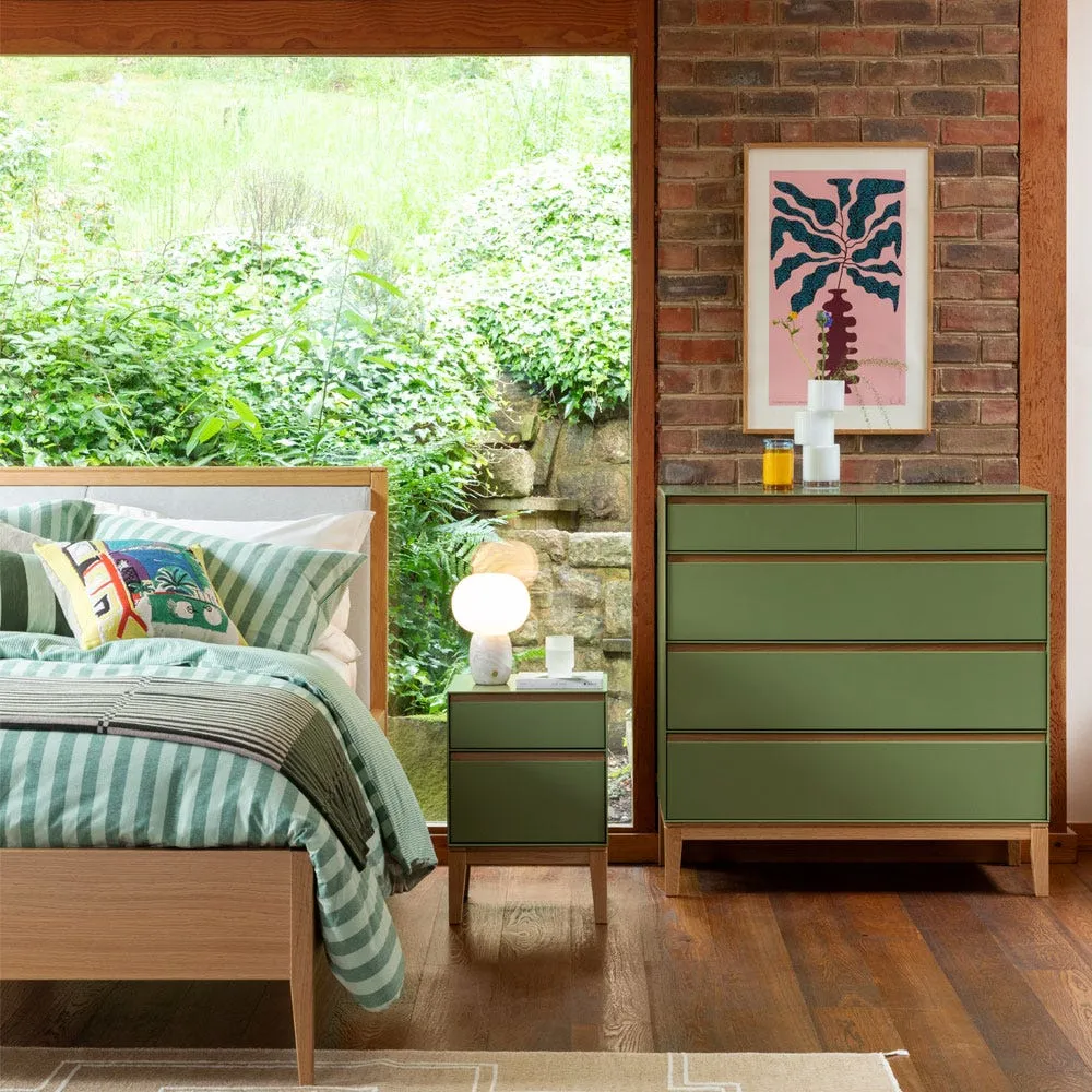 Heal's Lars Bedside Table Grey 5