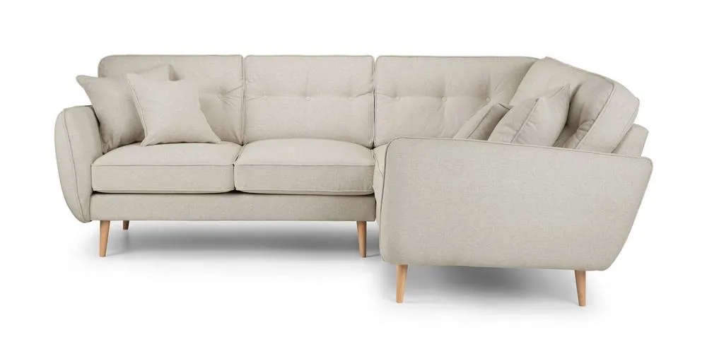 The Great Sofa Company Ailis 2 Corner 1 Faro Linen in Beige 3