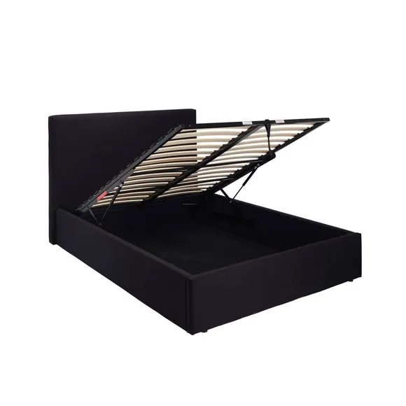 Wilder Chenille Ottoman Bed Frame 4