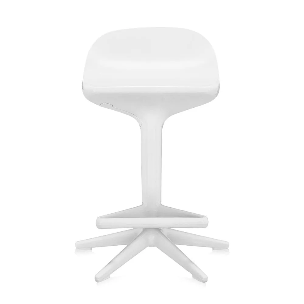 Kartell Spoon Bar Stool In White 2