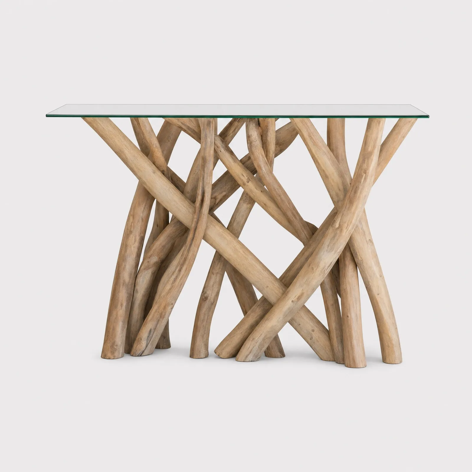 Wykeman Console Table, Brown | Barker & Stonehouse