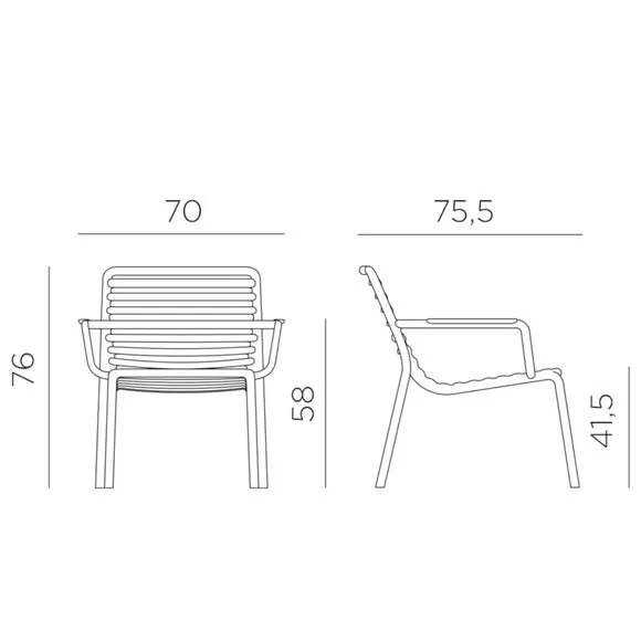 Nardi Doga Relax Chair 3
