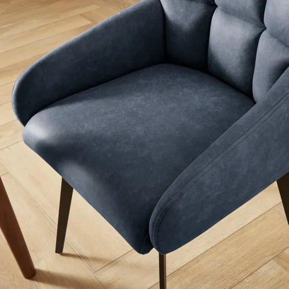Jase Swivel Dining Chair, Faux Leather 4