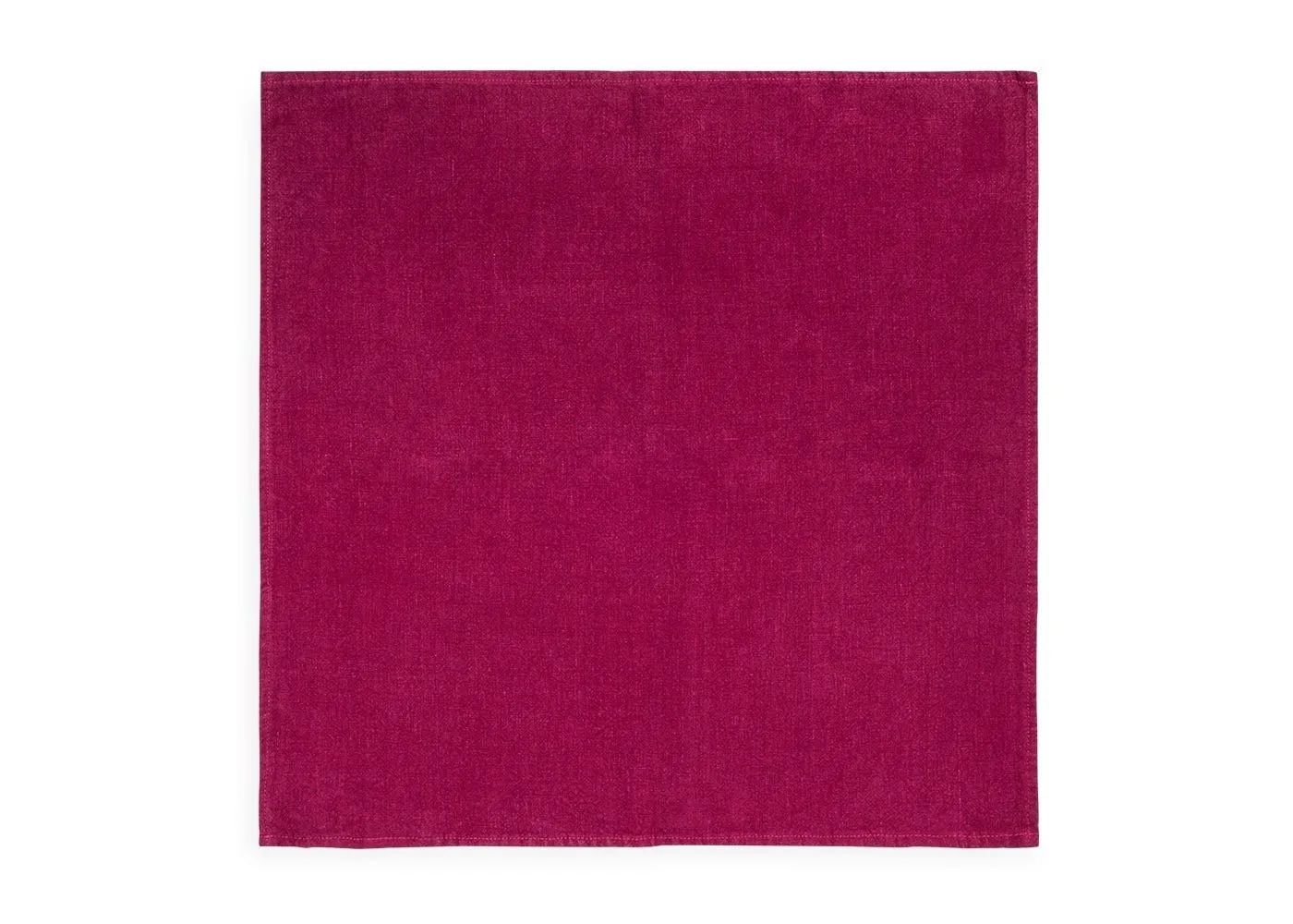 Heal's Linen Napkin Wine Red
