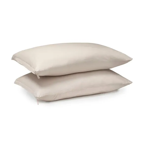 Pure Cotton Easy Zip Standard Pillowcase Pair 4