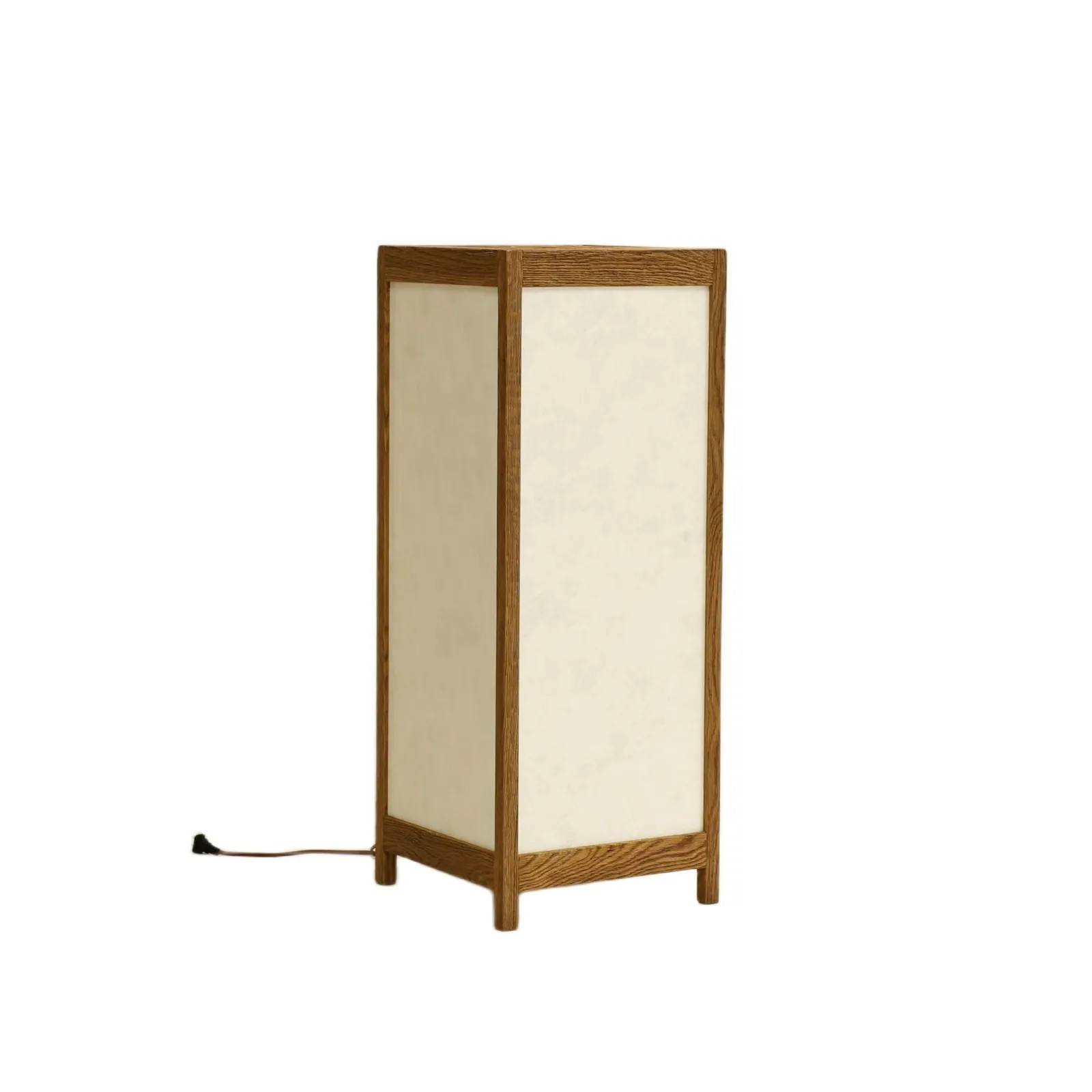 Chinese Style Floor Lamp 35X35X85Cm, White Oak | Barker & Stonehouse 5