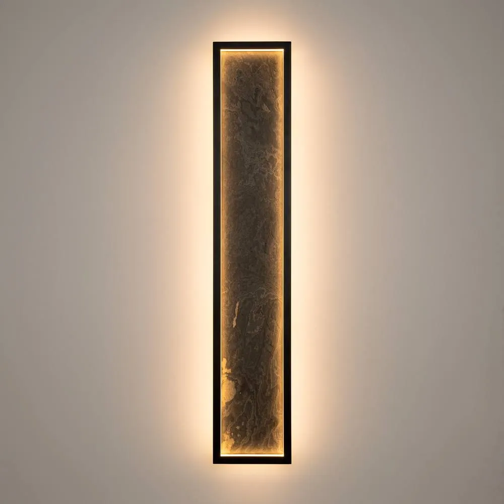 Netlighting Orign Modern 80cm Integrated LED Wall Lamp Black 3000K 1000lm 2