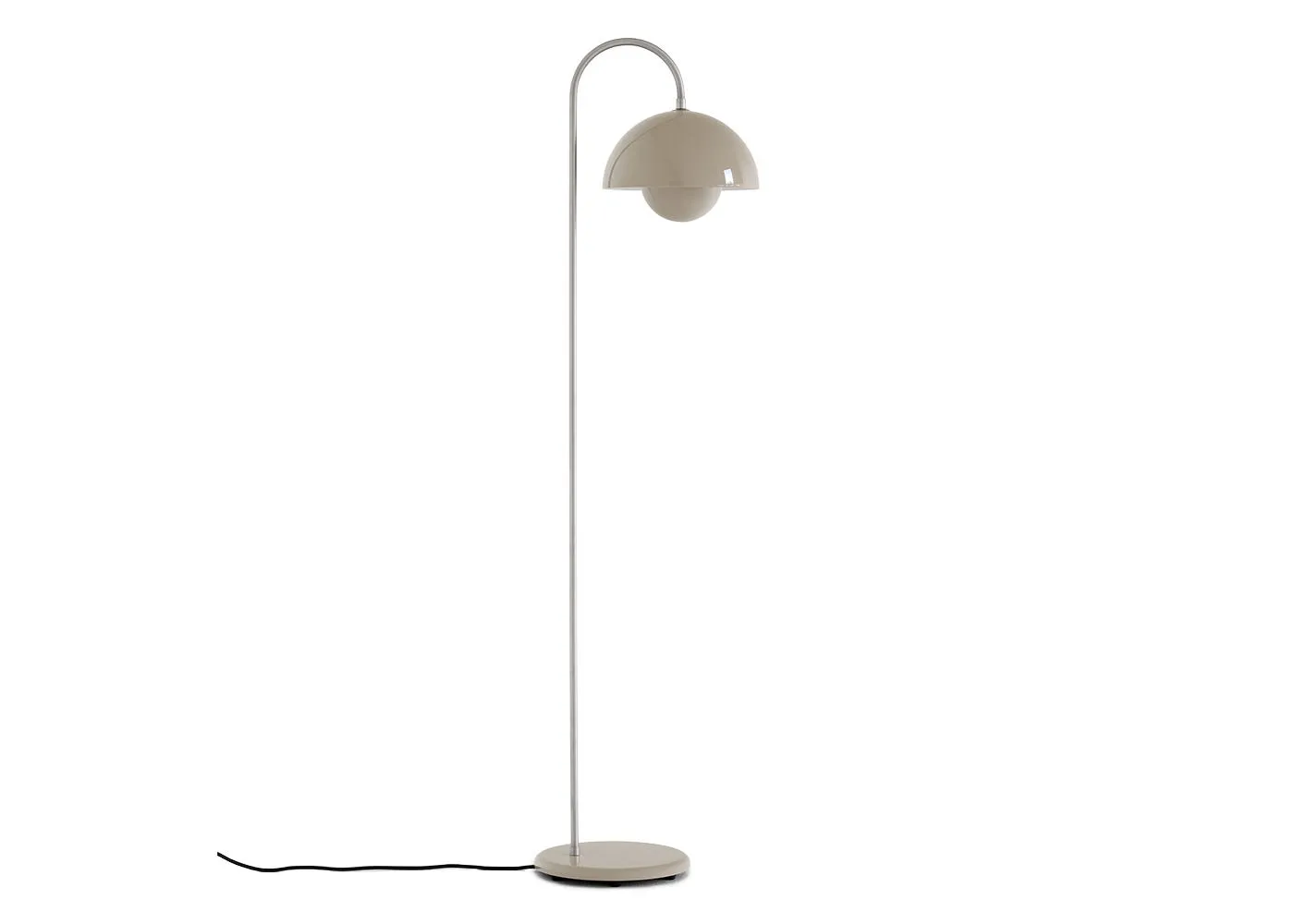 &Tradition Flowerpot Floor Lamp Grey Beige 1
