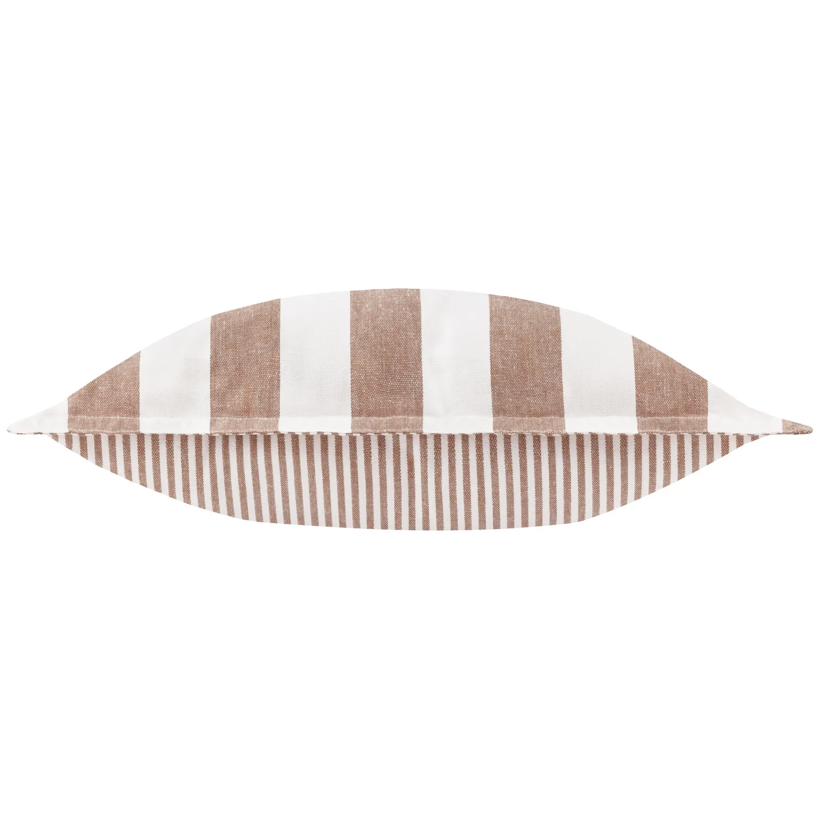 Yard Hayle 100% Cotton Striped Outdoor Cushion in Burnt Orange 4