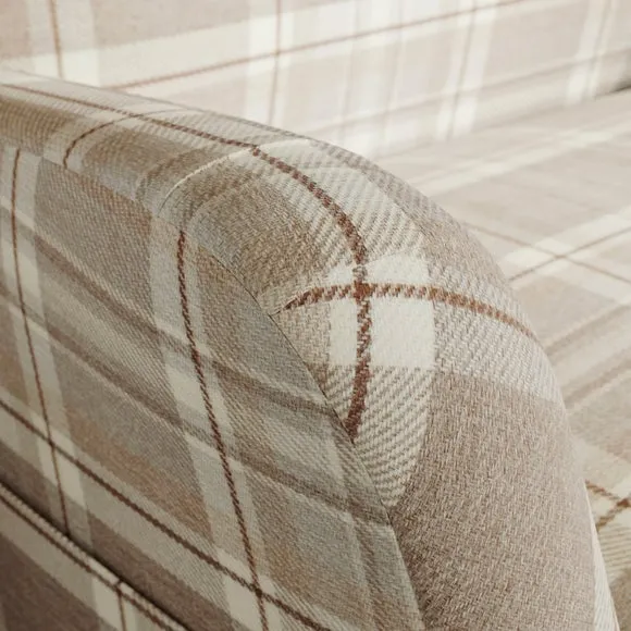 Charnwood Checked 2 Seater Armchair 3