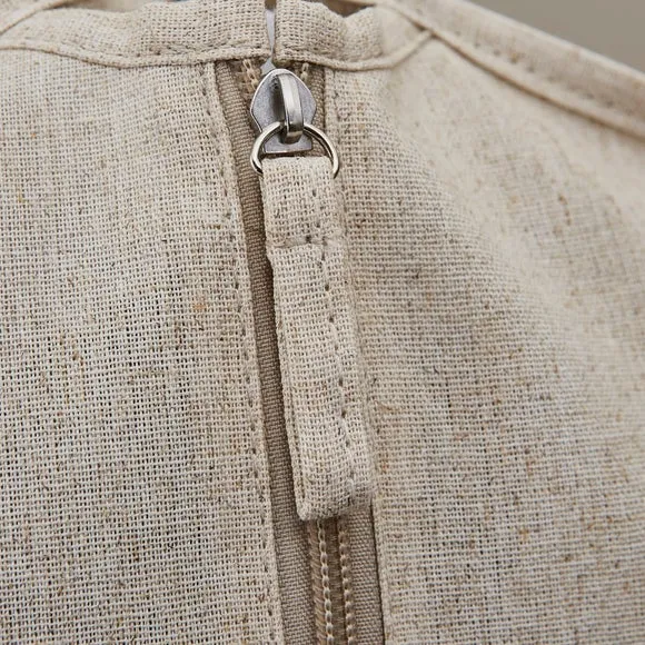 Natural Linen Bed Suit Cover 2