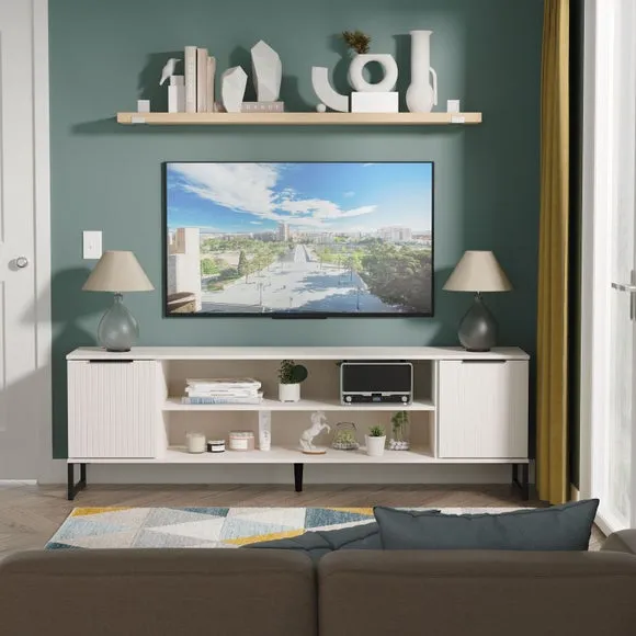 Harborne Extra Wide TV Unit for TVs up to 80" 1