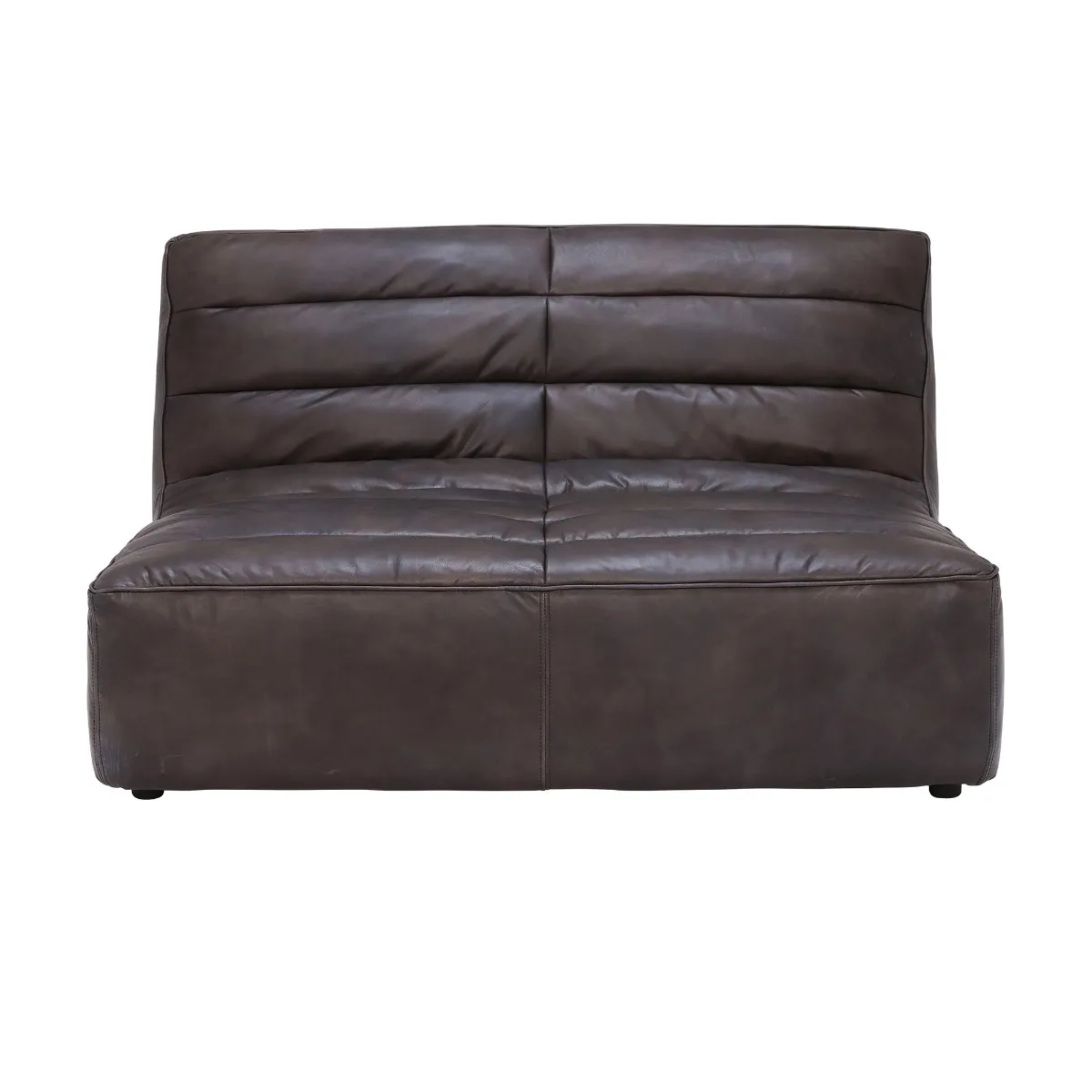 Timothy Oulton Leather Shabby 2 Seater Sofa