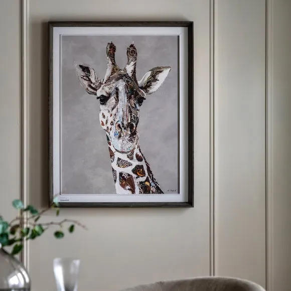 Cedar and Sage Wildlife Portait 1 Framed Canvas