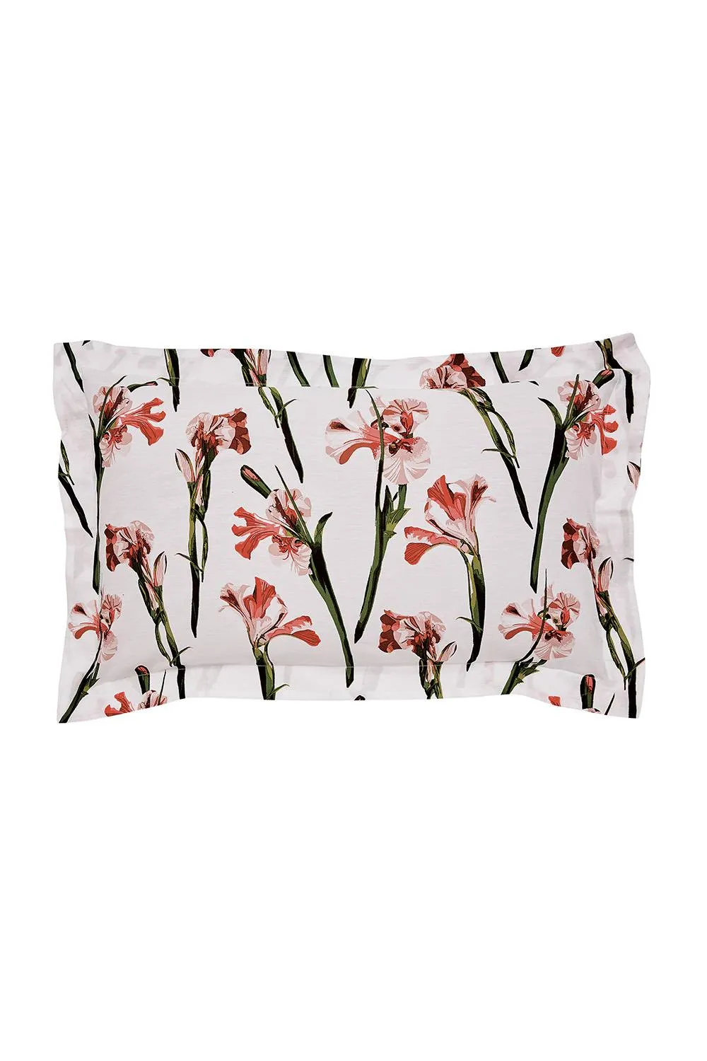 Ted Baker 'Wild Iris' Cotton Sateen Duvet Cover Set in White 3
