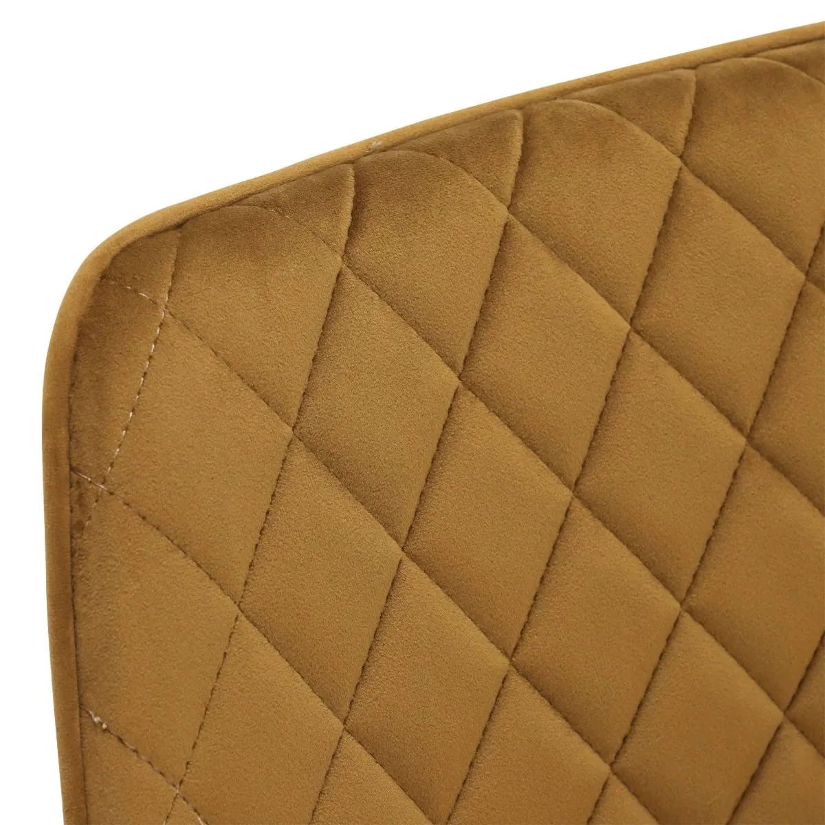 Archer Counter Stool, Yellow Velvet | Barker & Stonehouse 4