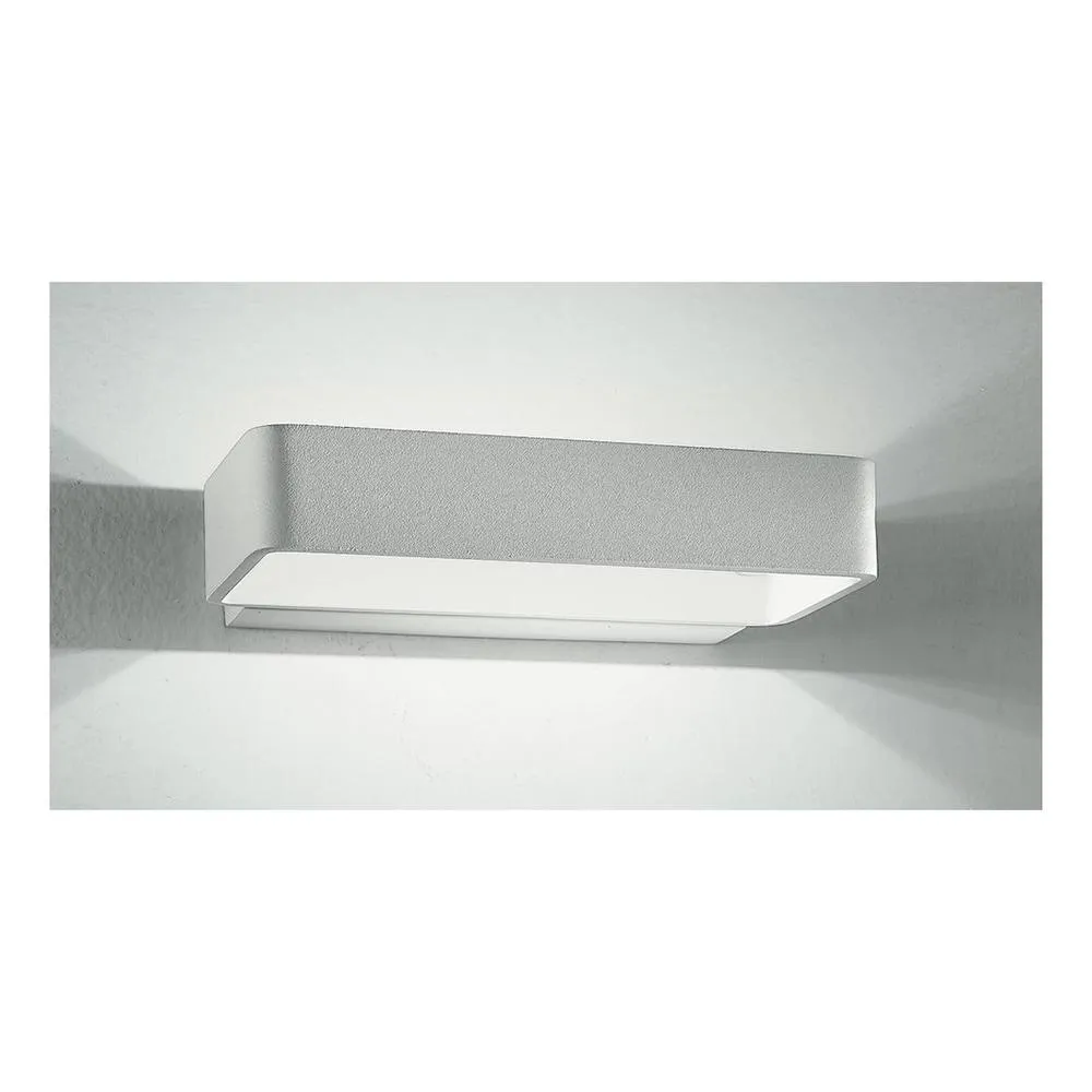 Netlighting OMEGA LED Up & Down Wall Light White 480lm 4000K 19.5x11.5x3.7cm