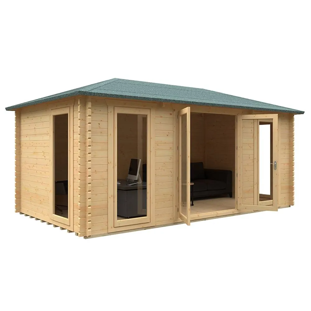 Buttercup Farm 18x10 The Regatta 44mm Cabin - L535 x W298.2 x H269.3 cm in Natural 1