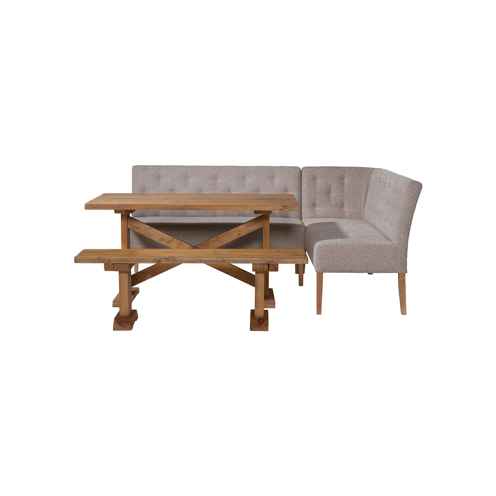 Medina Rhf Corner Bench, Wood | Barker & Stonehouse 2