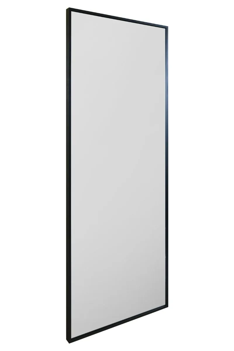 MirrorOutlet Black Aluminium Edged Wall Mirror 4ft11 X 2ft (150CM X 60CM) 5