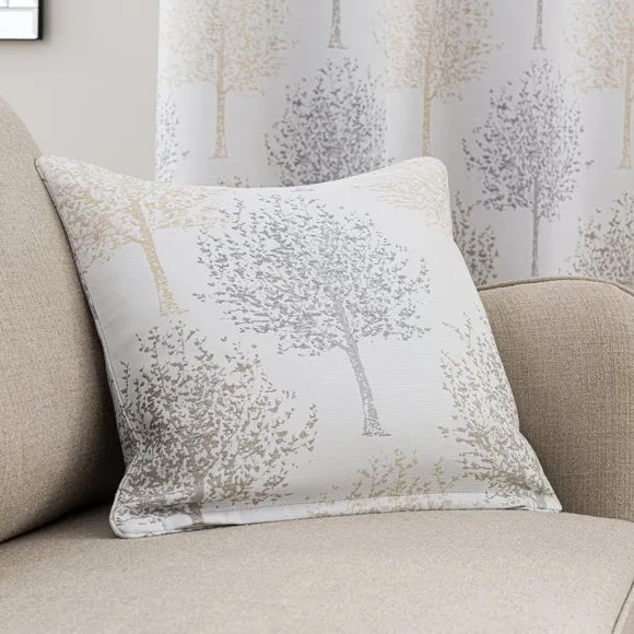 Jacquard Trees Cushion 1