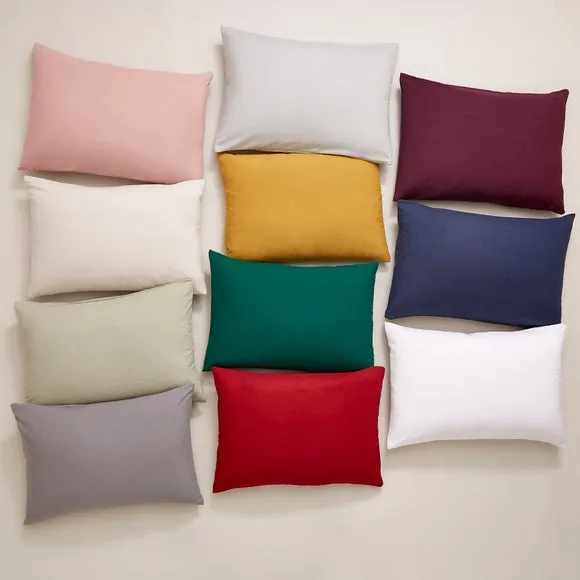 Soft & Cosy Luxury 100% Brushed Cotton Standard Pillowcase Pair 3