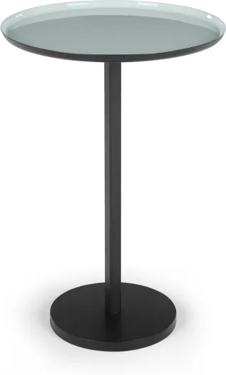 Rayit Side Table, Blue and Black