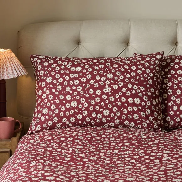 Ditsy Floral Polycotton Duvet Cover & Pillowcase Set 6