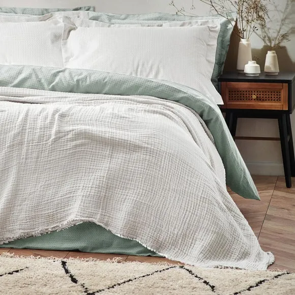 Lark Cotton Throw Blanket 4