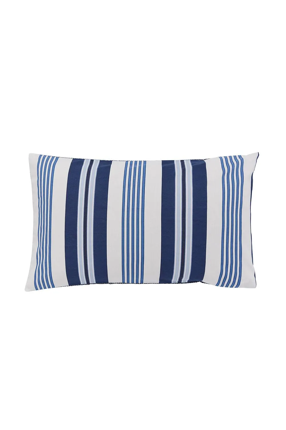 Helena Springfield 'Huntington Stripe' Cotton Duvet Cover Set in Blue 3