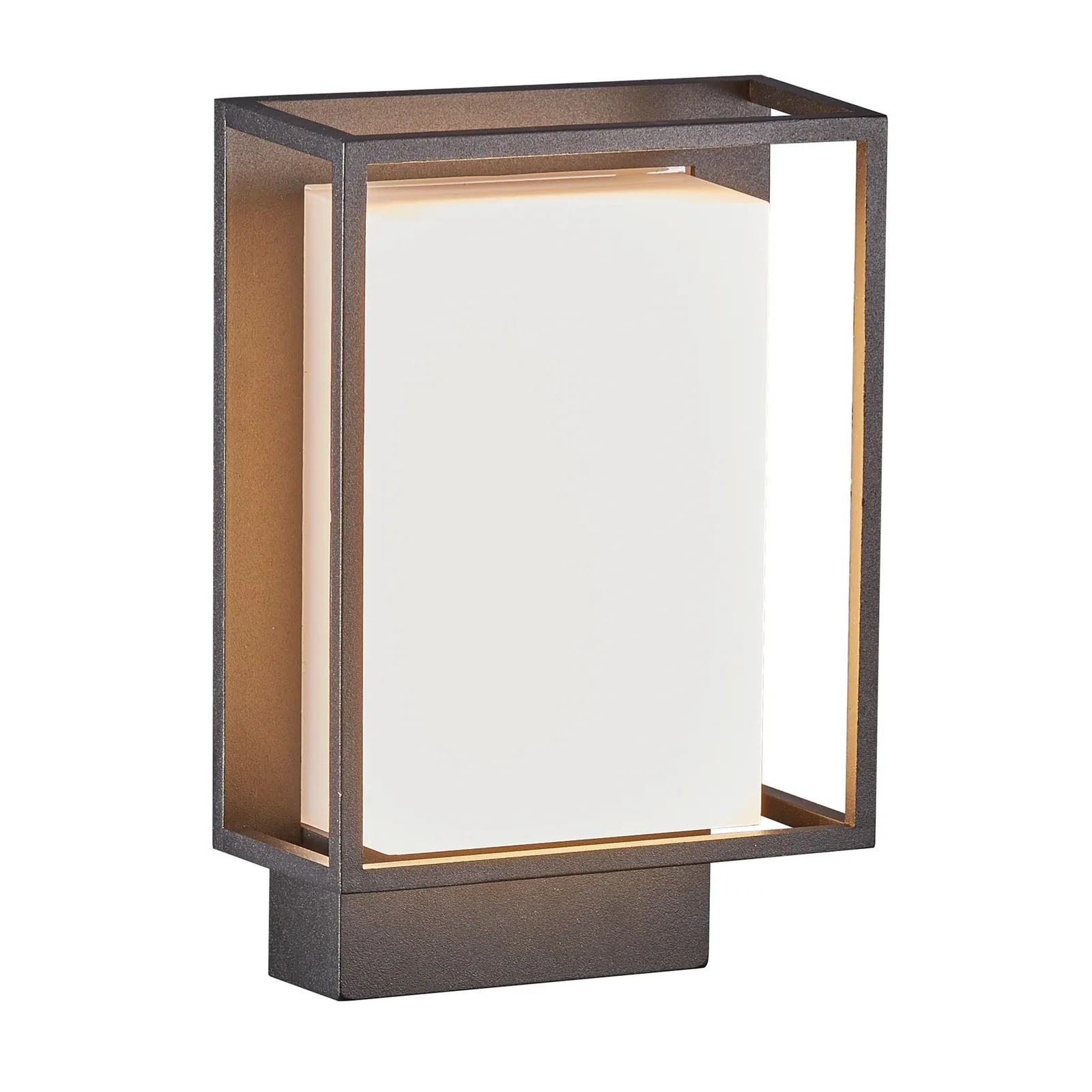 Nordlux Nestor Outdoor Wall Light Black Metal Garden LED IP44 2700k Mains