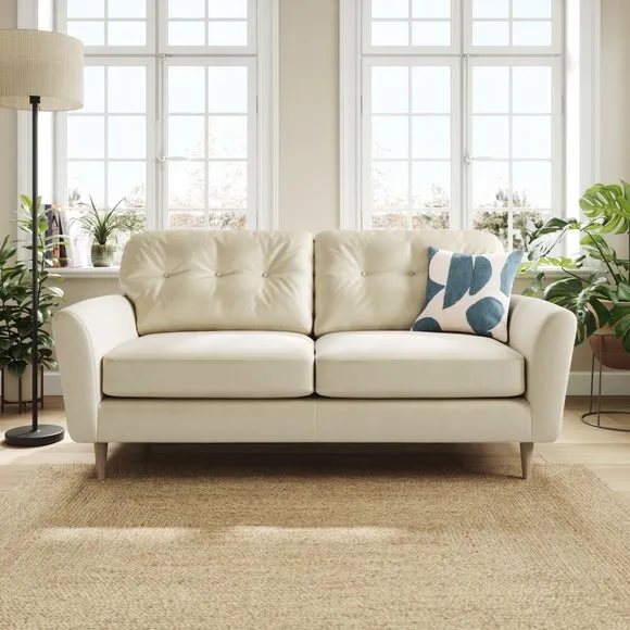 Sven Opulent Velvet 3 Seater Sofa 1
